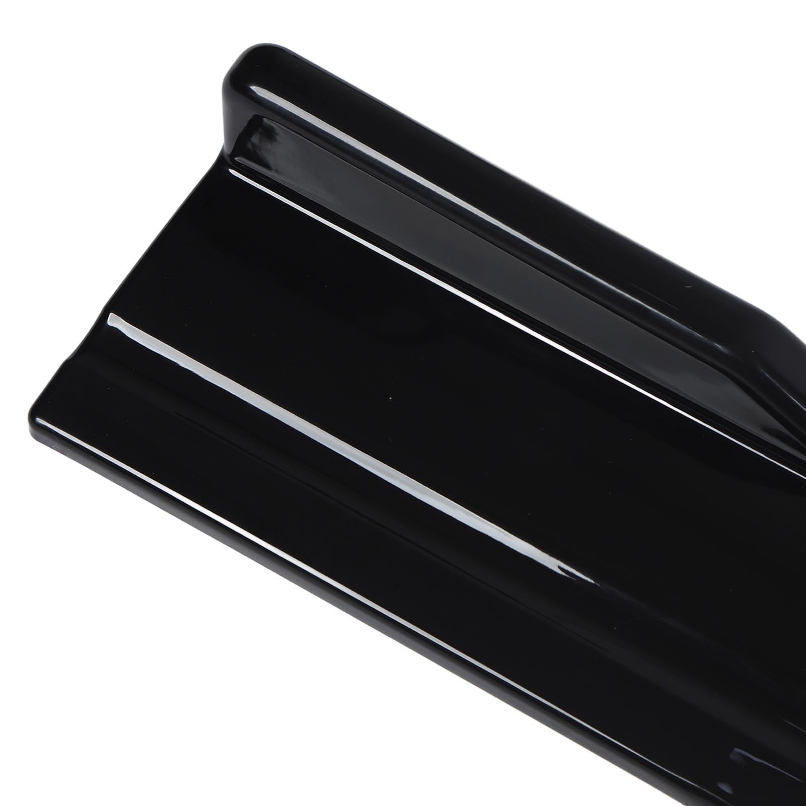 78.7in Gloss Black Side Skirt Extension Rocker Panel Spoiler Lip Splitter per Universal Car, Riduce la Resistenza All'aria, Migliora L'aspetto