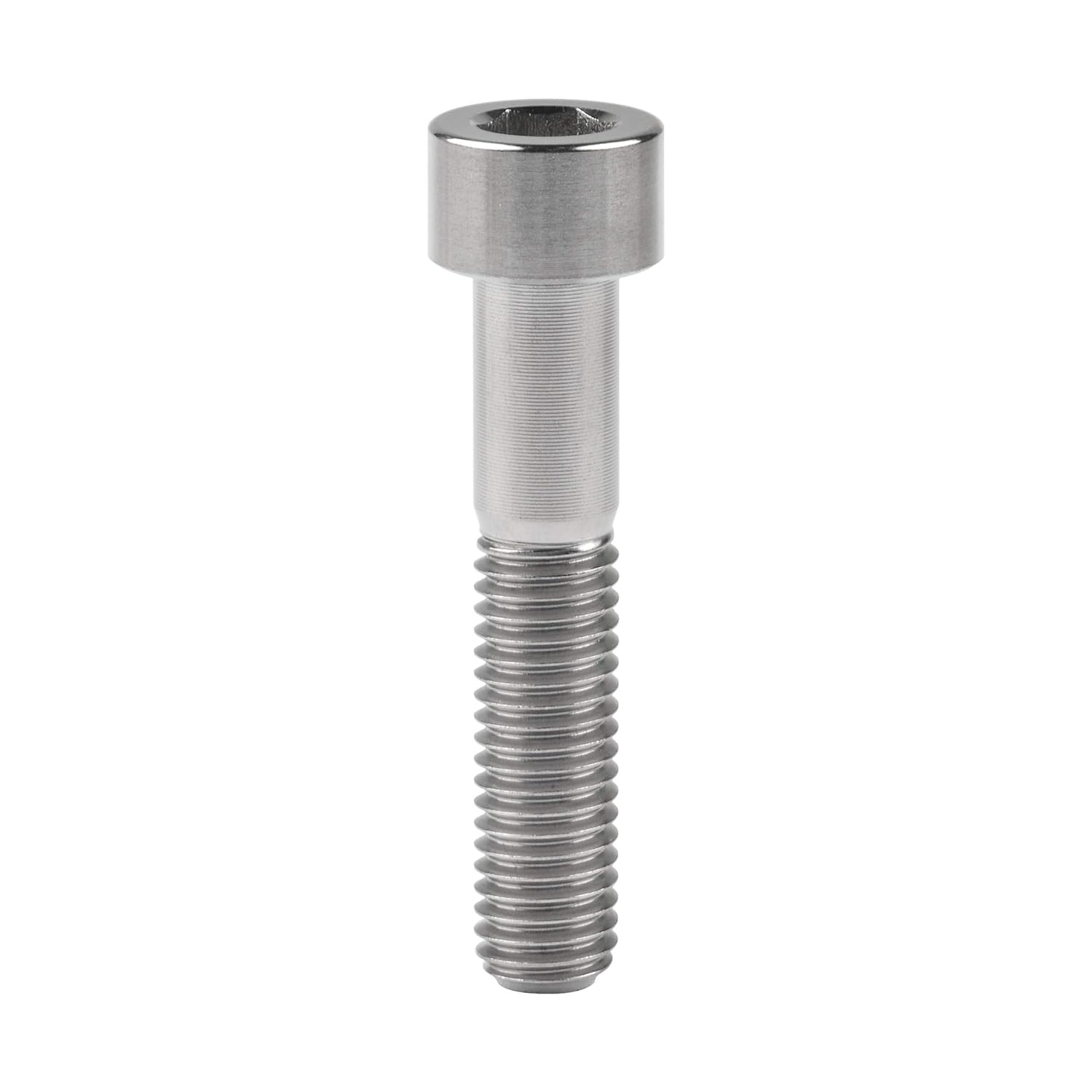 Titanium Cap Allen Socket Head Bolts M10 20 25 30 35 40 45 50 55 60mm Screw Pack of 4 (M10x50mm Pitch 1.25mm, Normal Titanium)