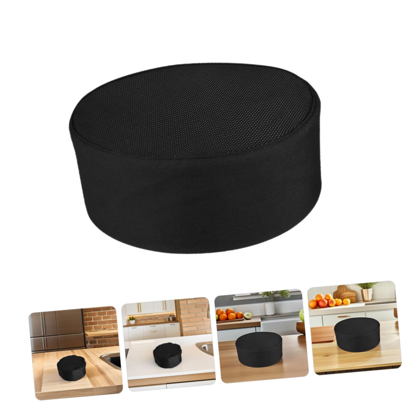 POPETPOP 6piezas Gorros De Chef para Cocina Cafetería y Catering Gorros De Trabajo Ajustables Parte Superior De Malla Transpirable para Adultos