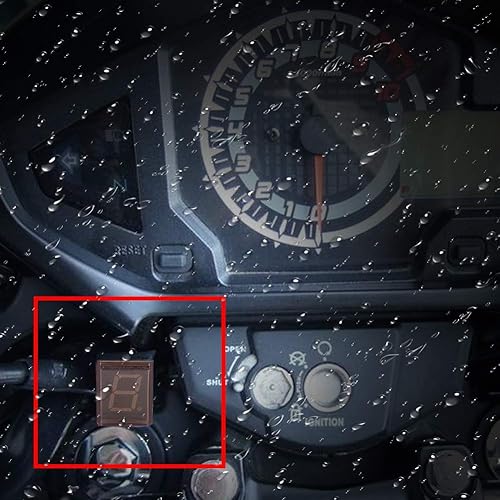 Miniatura 5 de Indicador de engranaje de motocicleta universal para motocicleta, indicador digital de 6 velocidades, palanca de cambios, sensores de engranajes,