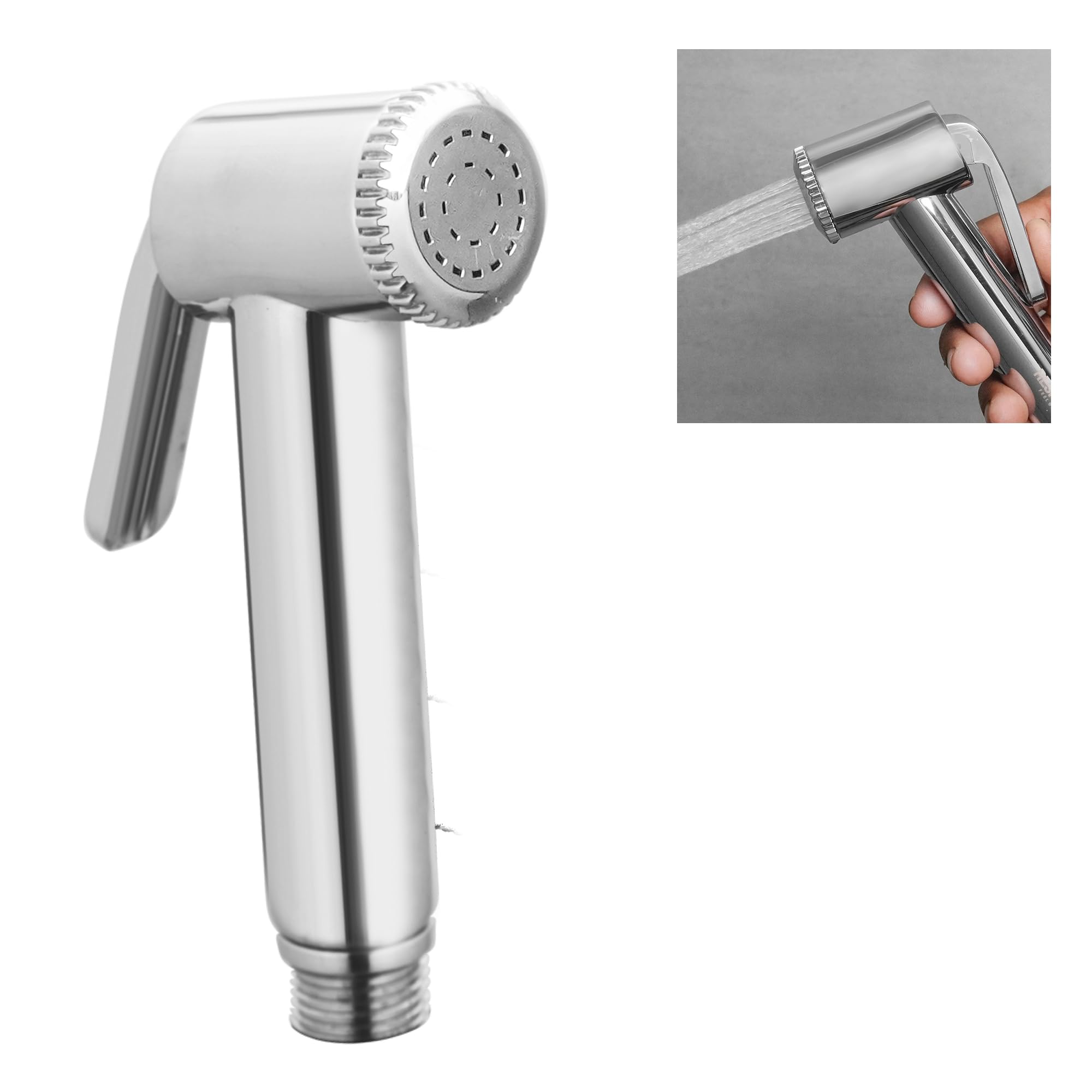 RESPITE Health Faucet | Jet Spray for Toilet | Heavy Duty ABS Health Faucet for Bathroom Without Hose Pipe and Wall Hook - New Conti (1-Piece Health Faucet Only) (B0CNKM6JNJ) Amazon Price History, Amazon Price Tracker