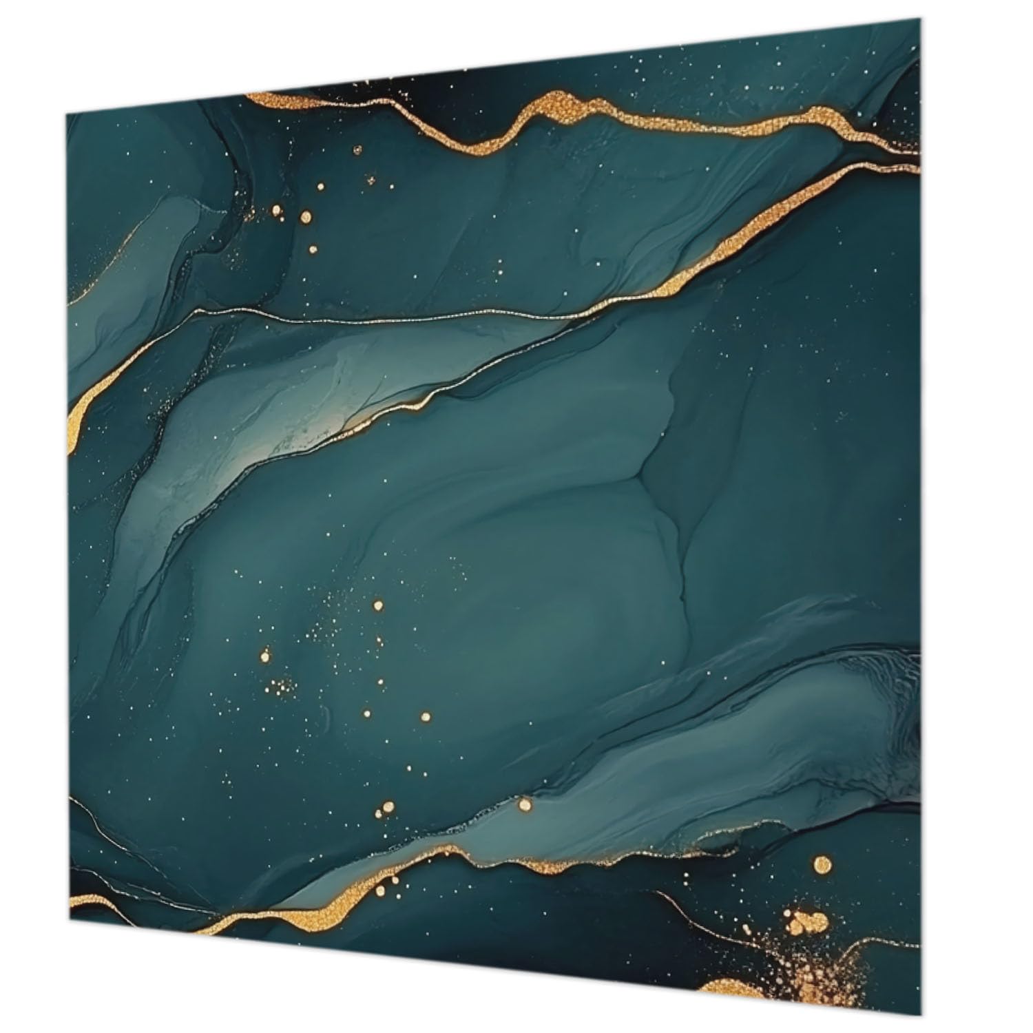 Papier peint intissé impression haute qualité Tulup bleu 250cm