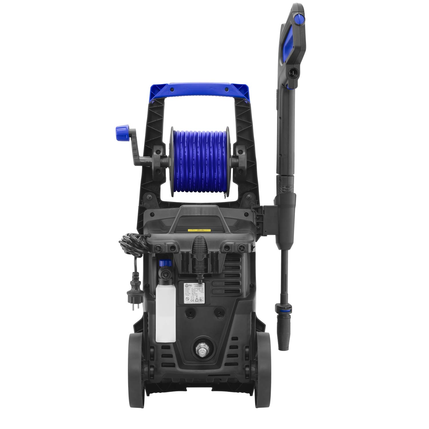 AR Blue Clean Idropulitrice ad Alta Pressione e-2DUALSPEED D con Dual Speed System, Sonda Sturatubi e Patio Cleaner (2200 W, 160 bar, 460 l/h)