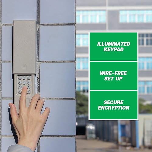 Miniatura 4 de Control remoto universal para puerta de cochera compatible con LiftMaster, Chamberlain, Linear, Stanley, Wayne Dalton, Craftsman y otros abridores