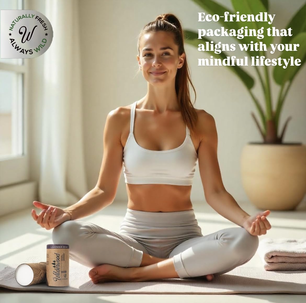 WILDERWOOD - Lavender Rose | Good for Sensitive Skin | Probiotic Natural Deodorant | Aluminum Free & Baking Soda Free | Zero Parabens, Sulfates & Phthalates (2.6 oz) image 4
