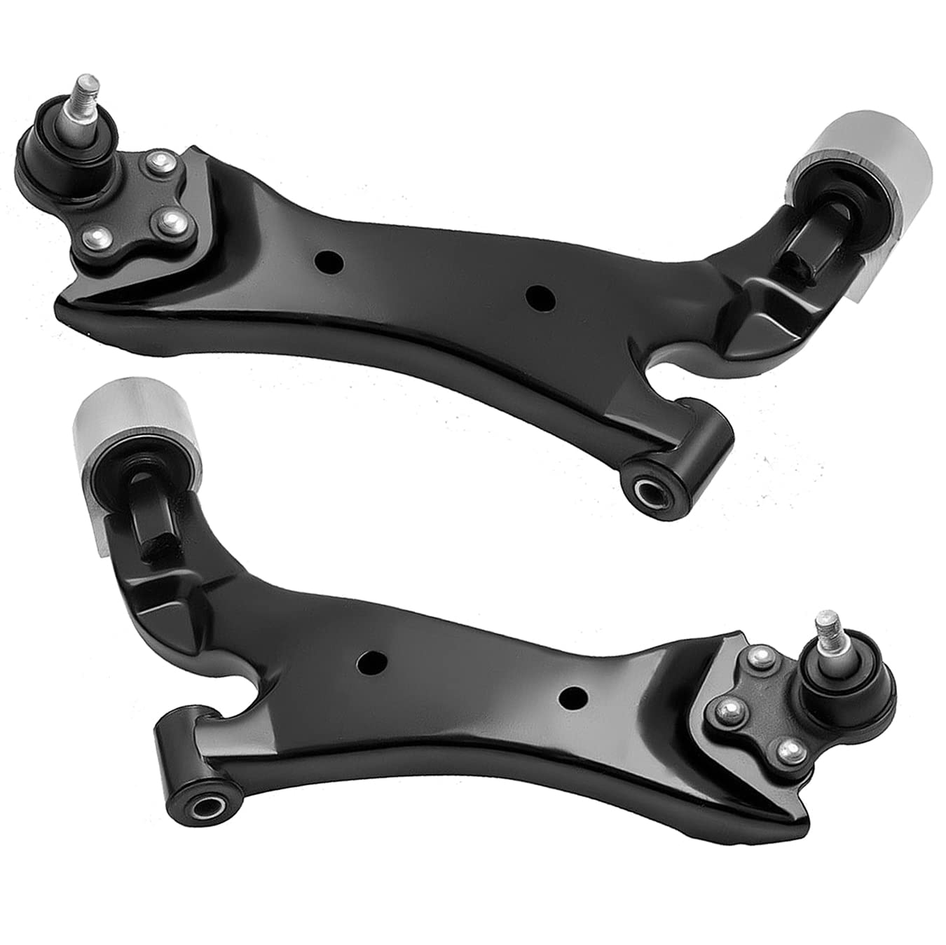 Front Lower Control Arms & Sway Bar Links For 2010-2017 Chevy Equinox - 4-Piece Set