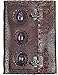 Leather Journal Medieval Stone Embossed Handmade Book of Shadows Vintage Notebook Office Diary College Poetry Sketch Book 10 x 7 Inches - Gift for women & men