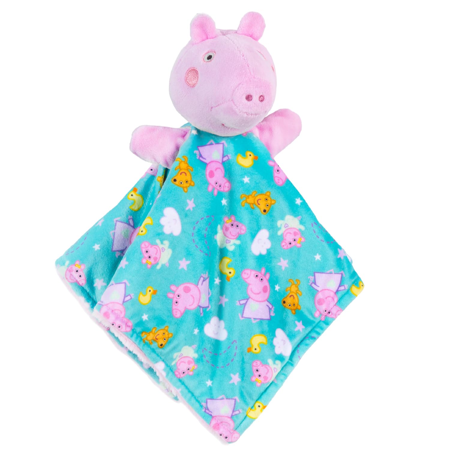 Kids Preferred Peppa Pig Puppet Blankey - 13 Inches, Baby Showers, Snuggle Blankey and Playful Puppet for Babies 0 Months and Up, Embroidered Details-picture-27