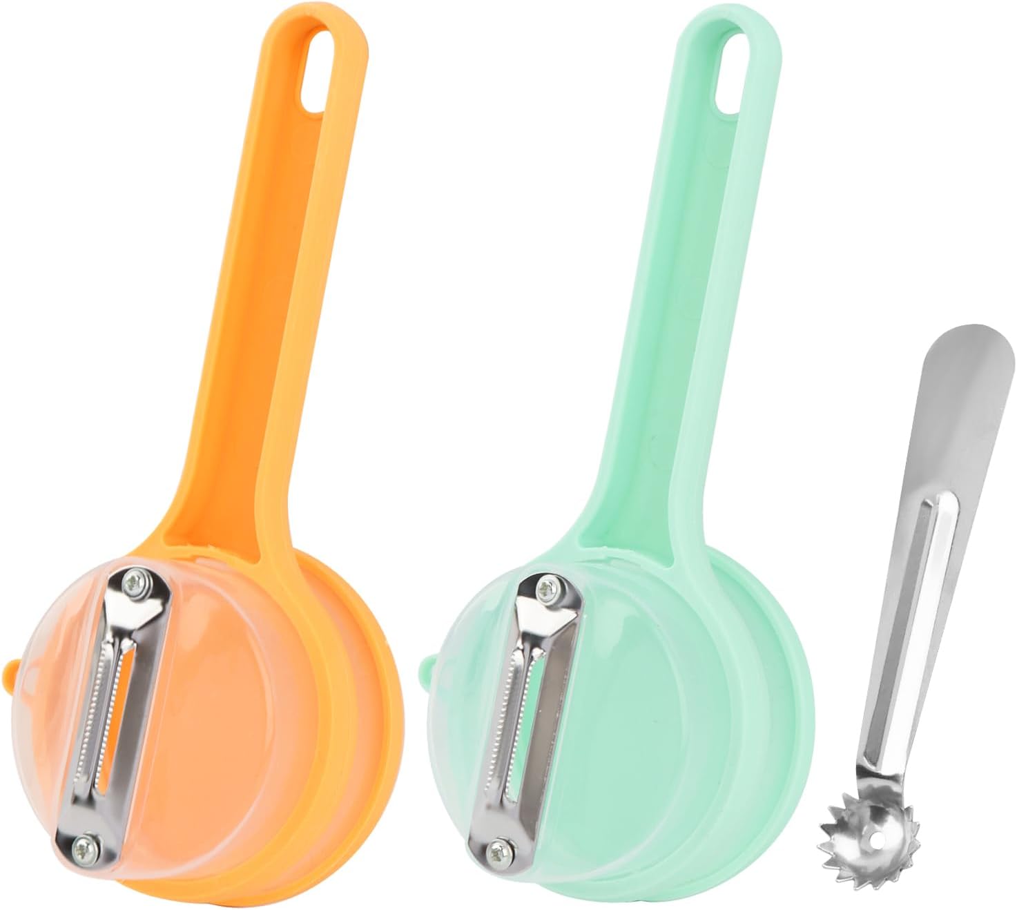 Vegetable Peeler with Storage Box 3PCS Multi-function Peeler image 2