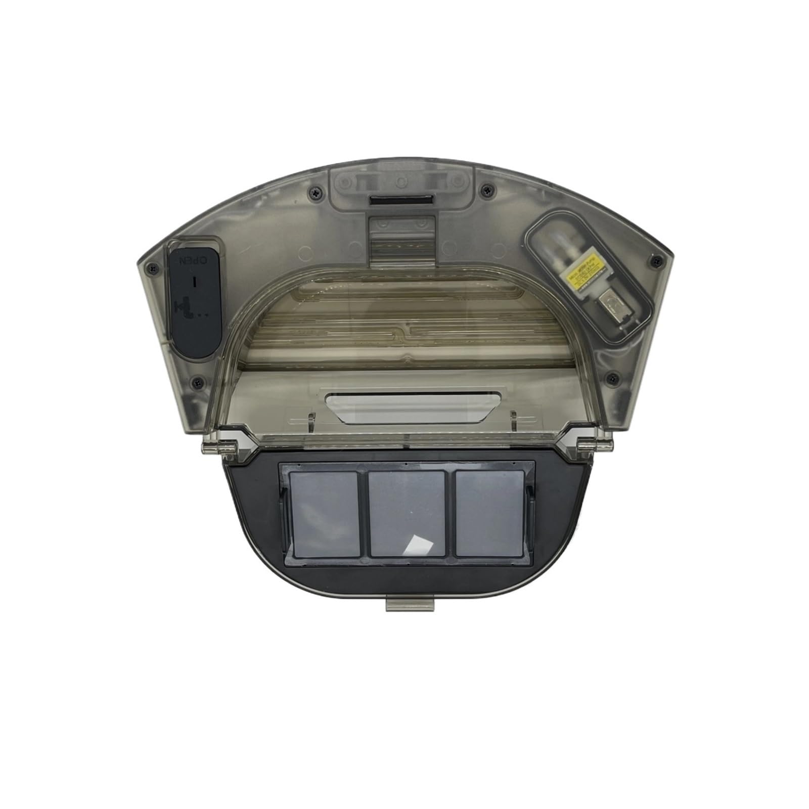 HIZON Two-In-One Water Tank Dust Box Sweeping and Dragging Robot R1 Accessories Dust Box (With Filter)，Compatible For Viomi，S9(1pcs)