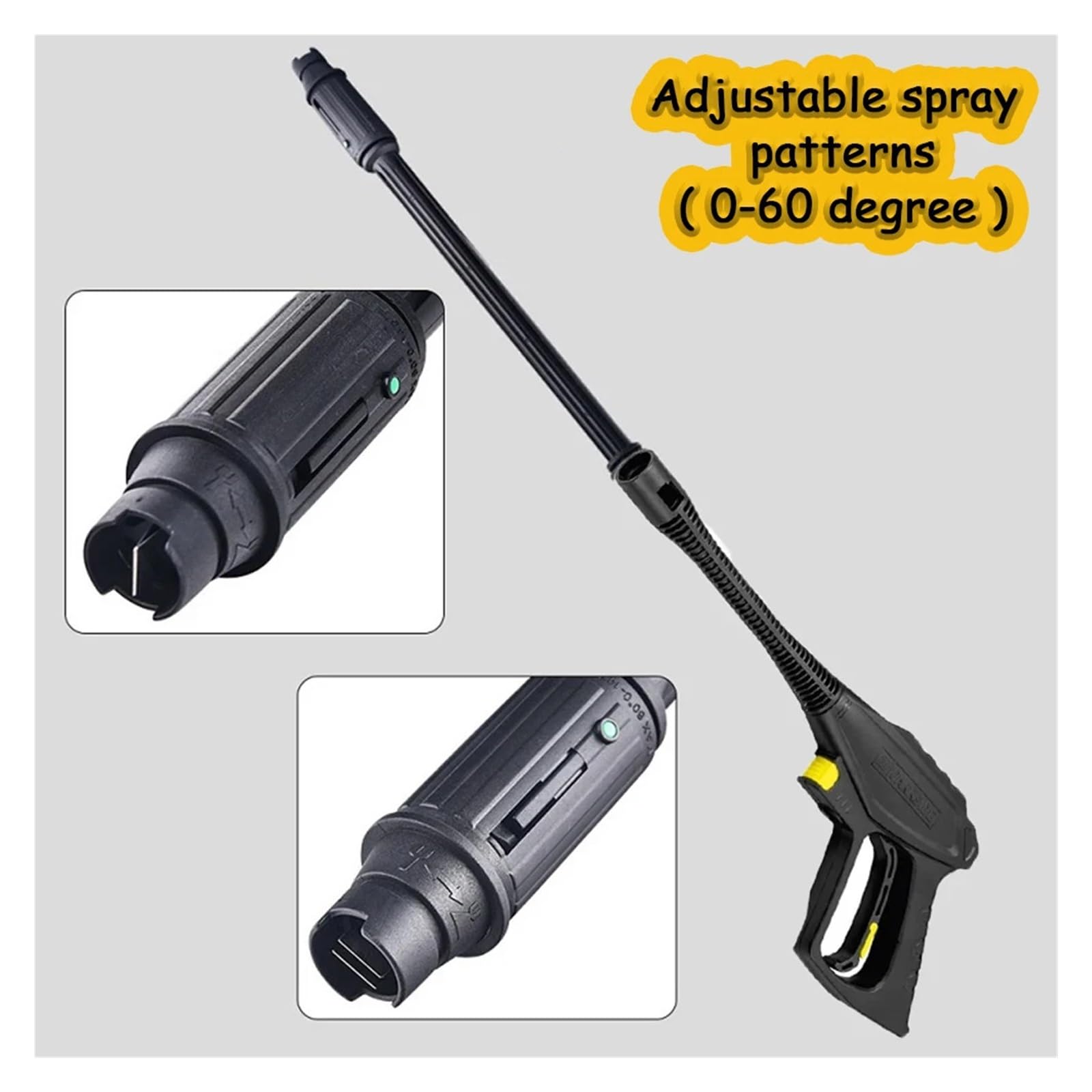 Pistola for lavaggio auto ad alta pressione compatibile con le idropulitrici LAVOR Parkside
