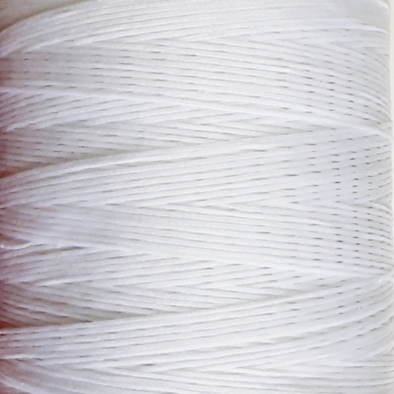 Mart-Mon Multicolor 1Mm Waxed Nylon Cord 5M For Craft Art Jewellery Bracelet Strong & Durable (White)