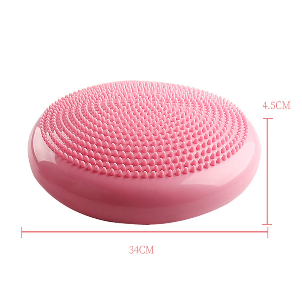 Cuscino Propriocettivo,Gonfiabile Stabilità All'aria (34CM), Esercizio Di Allenamento Fitness, Riabilitazione, Allenatore Postura, Allevia Il Mal Di Schiena,E