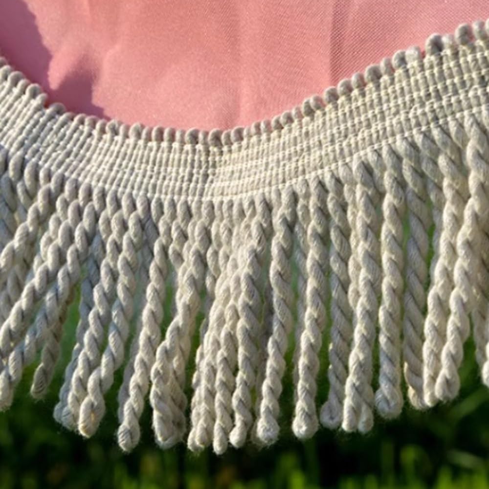 Ombrellone Da Giardino Con Frange Ombrellone Da Balcone Inclinabile | 200cm Ombrellone Da Mercato Altezza Regolabile Ombrellone Da Spiaggia Parasole Per Piscina Patio