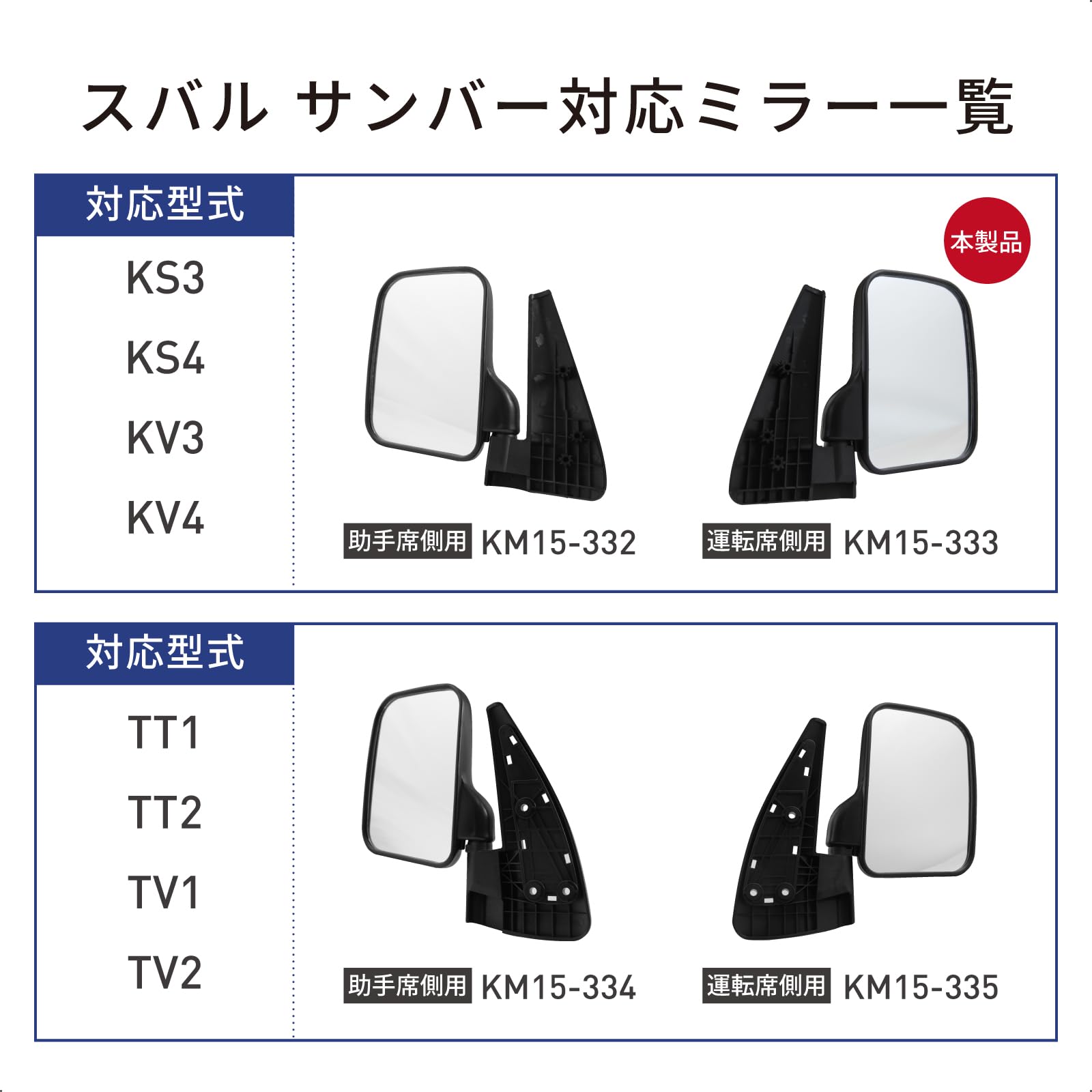 Amazon.co.jp: カシムラ(Kashimura) スバル サンバー(R) TT1，TT2，TV1