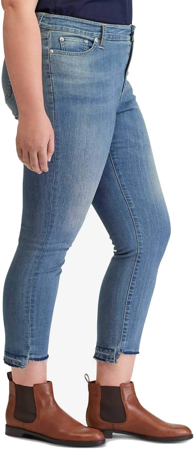 LAUREN RALPH LAUREN Plus Size Premier Straight Ankle Jeans