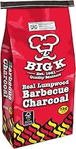 Big K Lumpwood Charcoal | Authentic Barbecue Taste | Ideal For Outdoor Barbeque Grill or Camping BBQs | 5kg