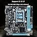 LGA 1150 Gaming Motherboard, SATA3.0 4 USB2.0 DDR3 1600MHz M.2 NVMe NGFF 6Gb per s PCIe X16 RJ45 100Mbps LAN Micro ATX Motherboard for Core I3 I5 I7 for Xeon E3 V3