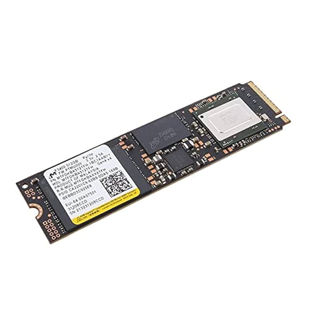 Amazon | Micron 3400 512GB ソリッドステートドライブ - M.2