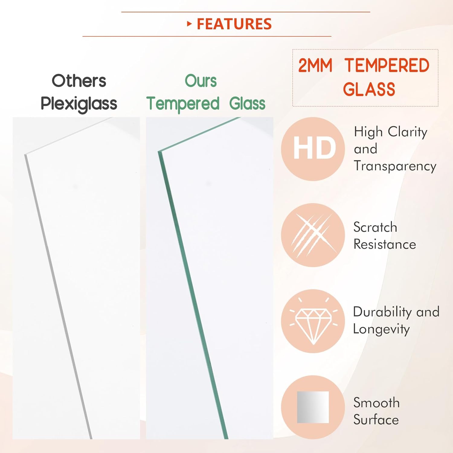 Golden State Art, 5x7 Collage Picture Frame, Fit Three 5x7 Photos, Solid Wood with Real Glass, Horizontal Vertical for Wall Mounting, 1 Pack, White - Image 5