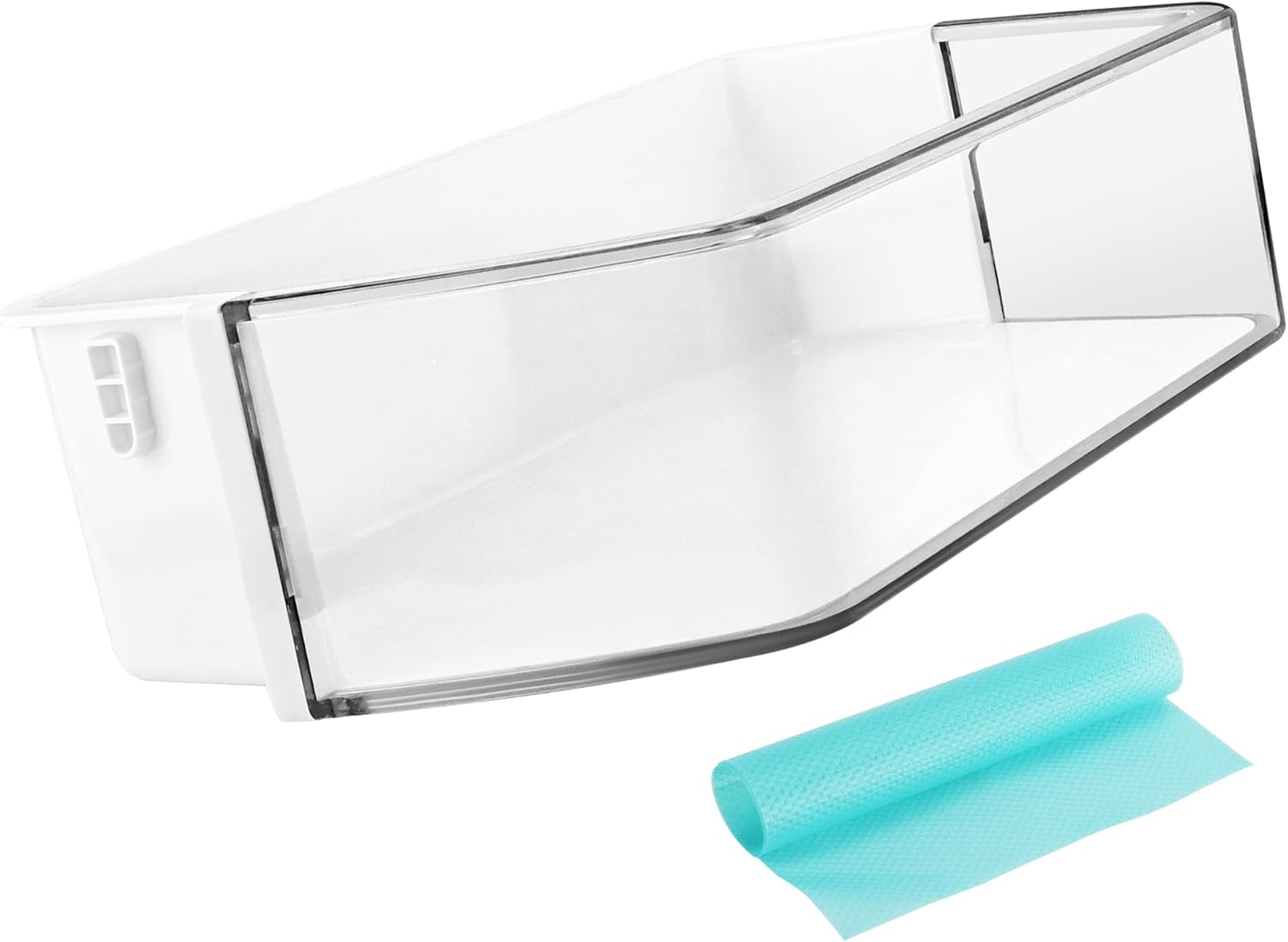 DA97-12657A Refrigerator (LEFT) Door Shelf Bin Replacement Fit for Sam-sung RF260BEAESR RF261BEAESR RF261BEAESP Refrigerator, Replace AP5621270 DA63-06867 Fridge Door Basket Bin By Fetechmate