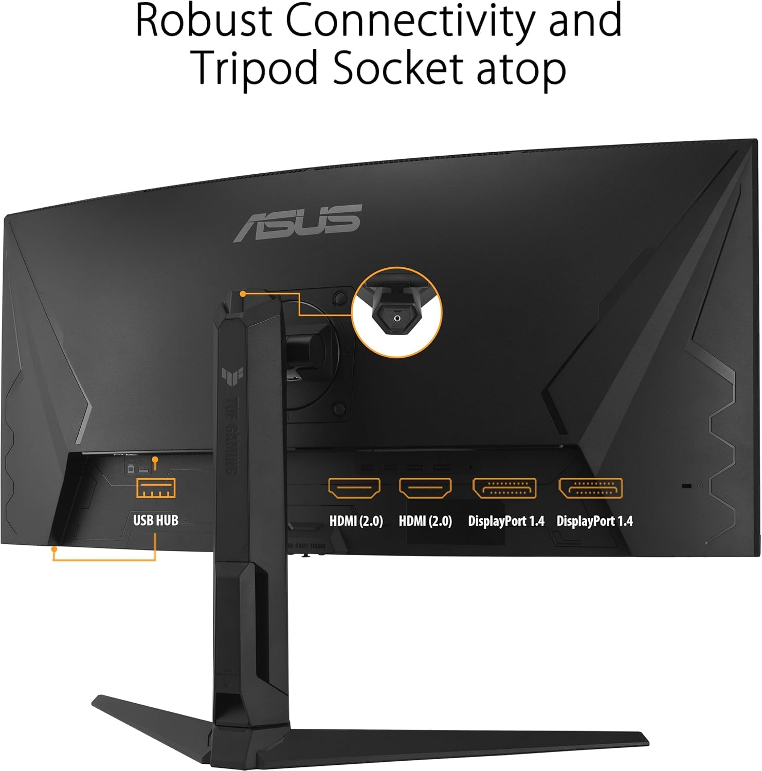 ASUS TUF Gaming 34” 1440P 1500R Curved Monitor (VG34VQL3A) - QHD