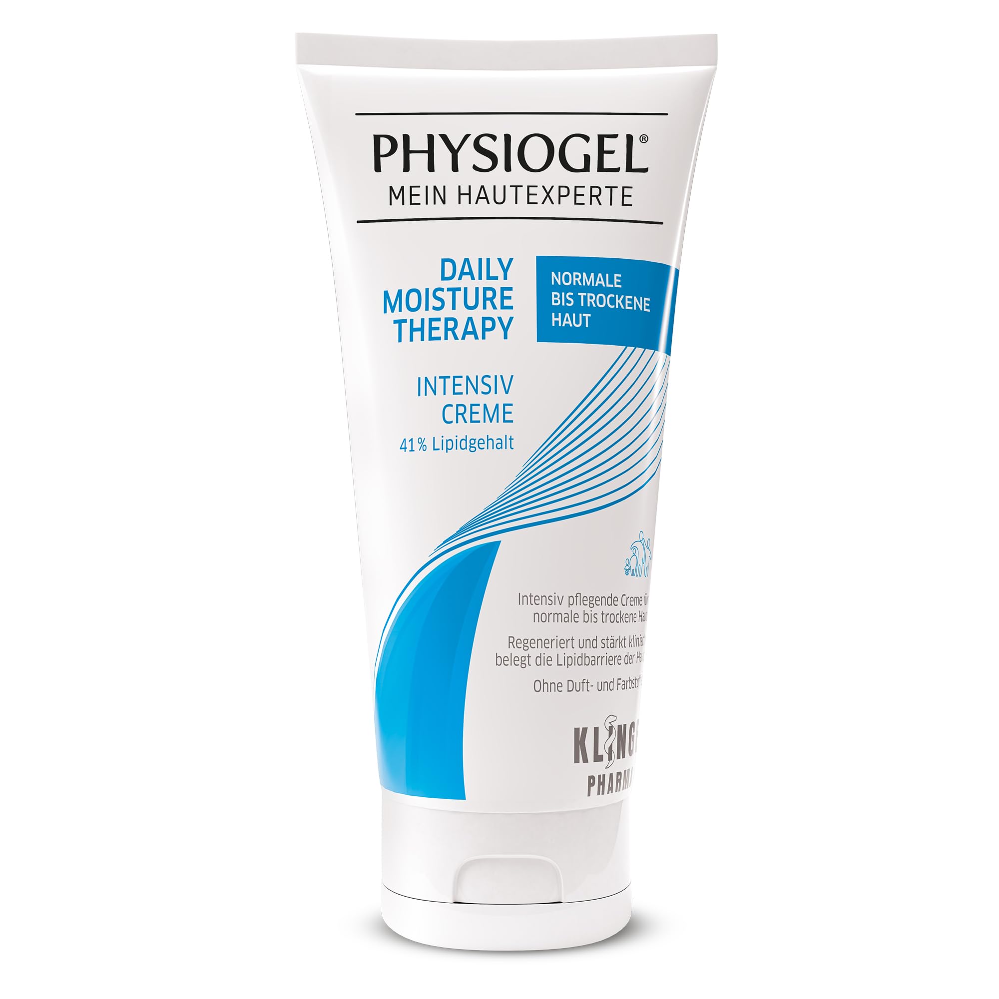 PHYSIOGEL Daily Moisture Therapy Intensiv Creme 150 ml - regenerierende Feuchtigkeitscreme für trockene Haut - Hautcreme spendet intensive Feuchtigkeit