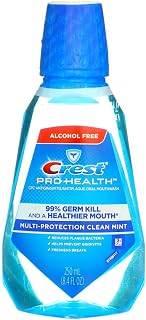 Crest Pro Health MNT(250m Size 8.4z Crest Pro Health Refreshing Clean Mint Oral Rinse 8.4oz