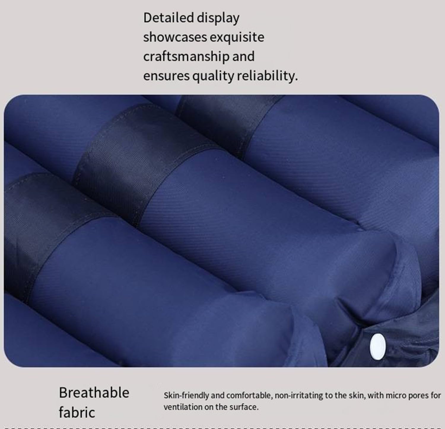 Materasso Antidecubito Con Compressore,Materasso Gonfiabile Per Anziani Con Foro Per WC,Prevenire E Lenire Le Piaghe Da Decubito,Portata 135 Kg,Impermeabile E Facile Da Pulire,200×90Cm