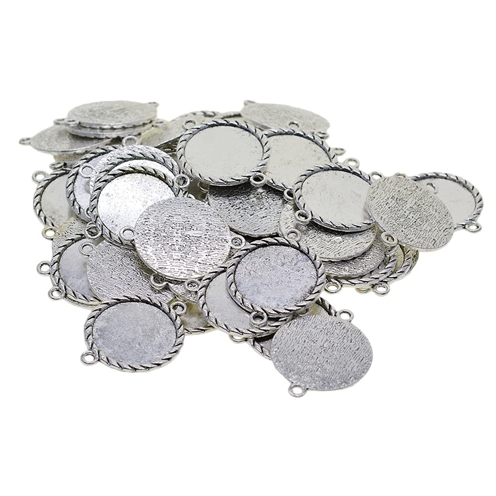 Charmes ronds NK803 de fond de plateau pour réussir vos montages de bijoux sans casse