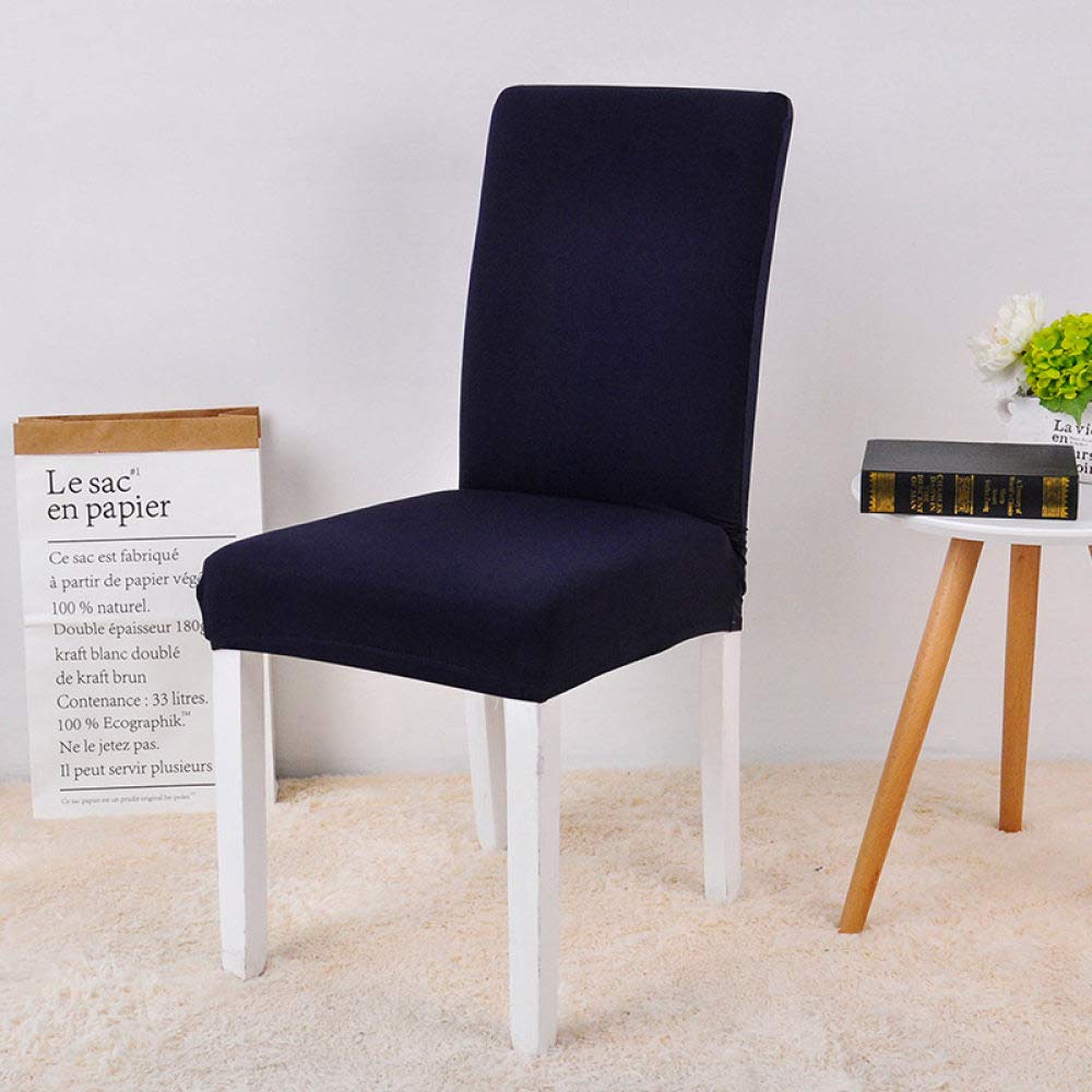 Housses de siège de protection extensibles et lavables pour chaises, 6 pièces