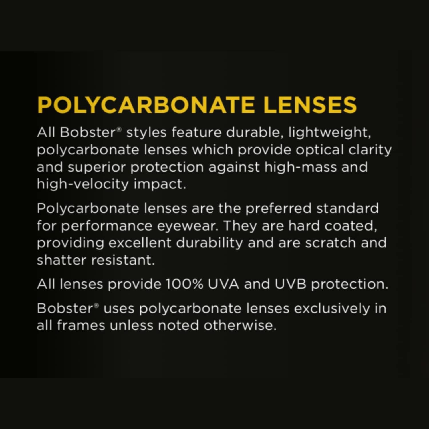 Bobster ® Rapid, Matte Black, Purple HD and Yellow Revo Mirror Lens