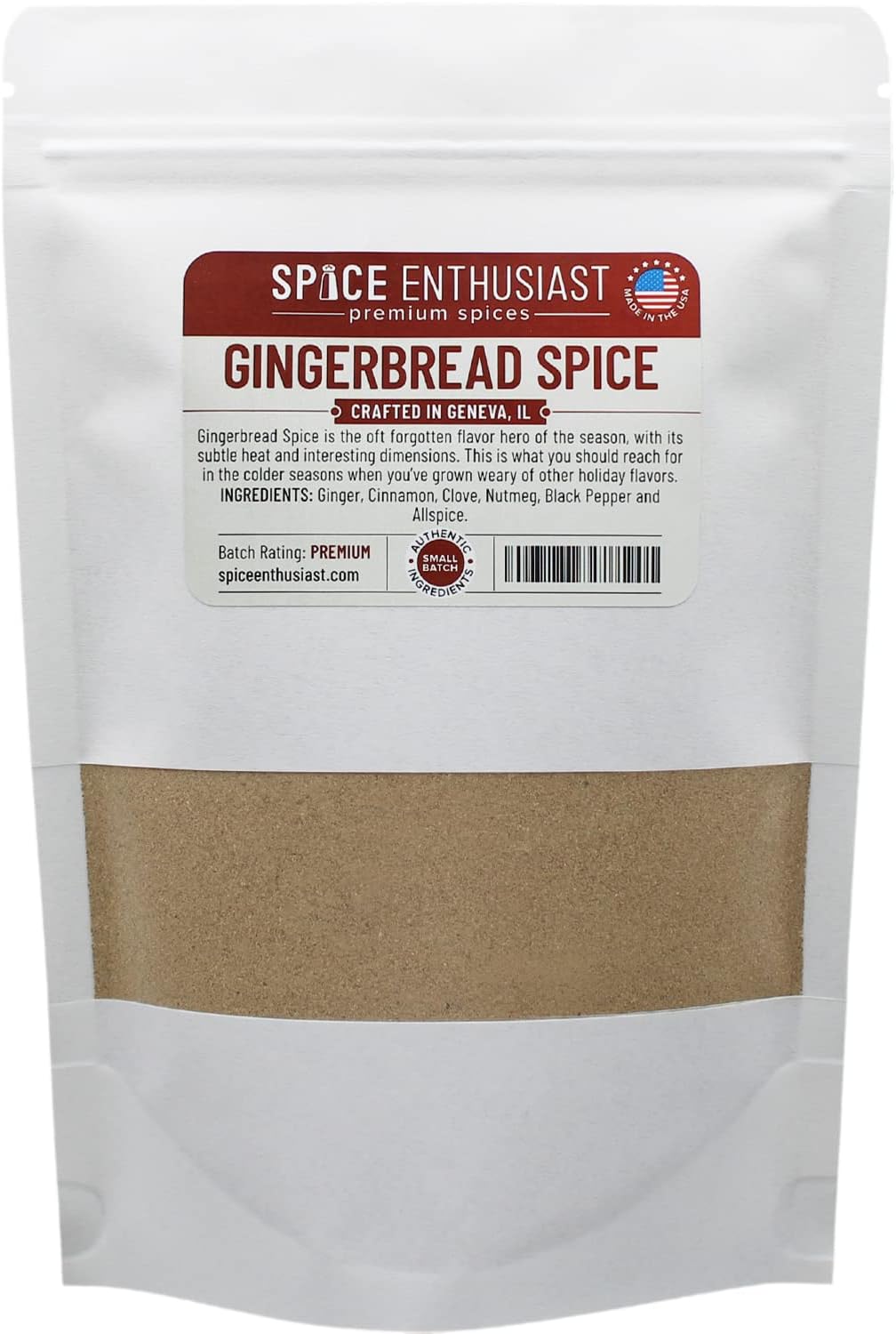 Spice Enthusiast Gingerbread Spice - 8 oz
