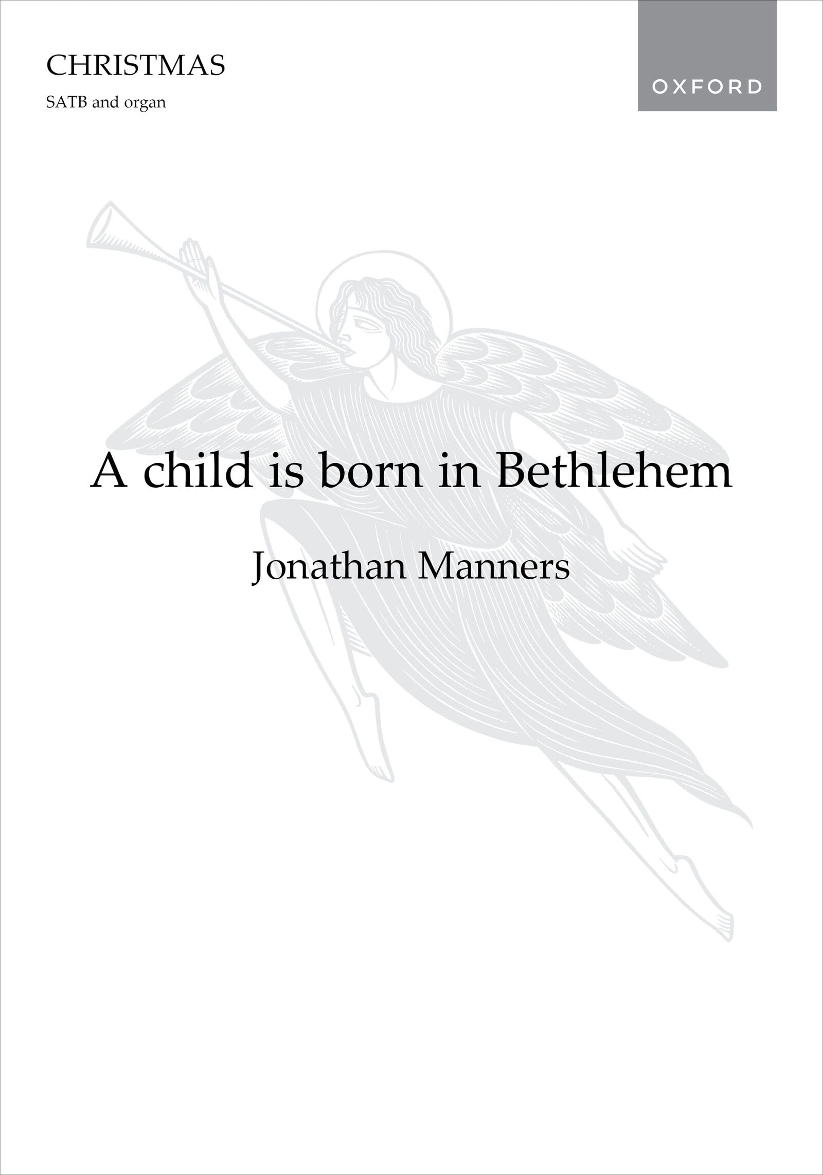 A child is born in Bethlehem: Vocal score
