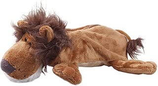 （ビグッド）Bigoodモコモコぬいぐるみペンポーチぺんバッグ筆箱アニマルイベントやプレゼントにペンケース筆入れ文具ステーショナリーグッズライオンブラウンC