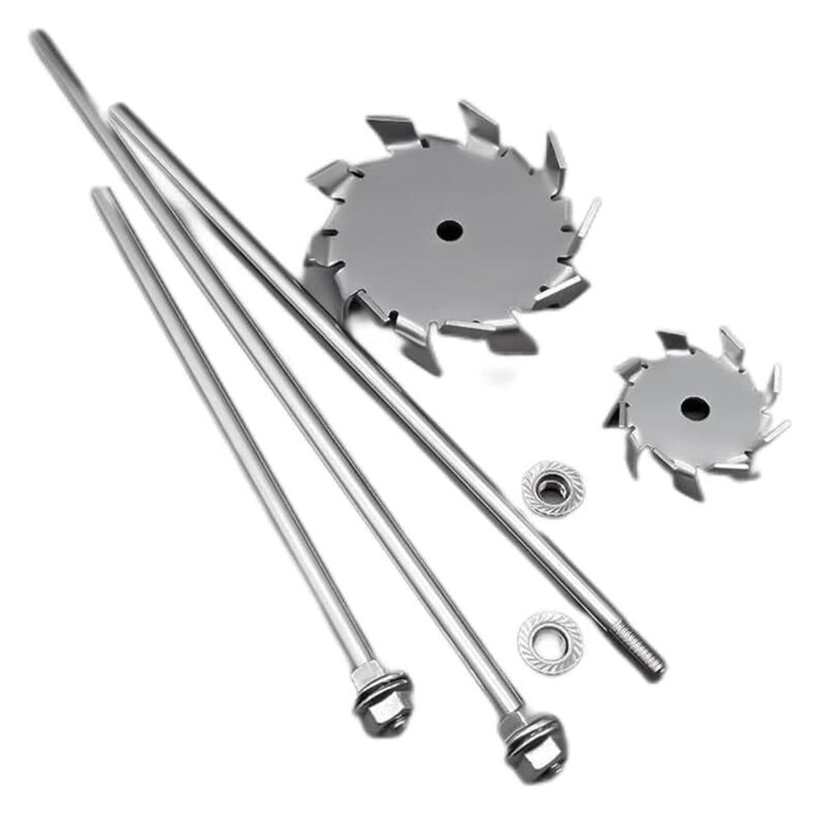 Varilla Agitadora Superior De Paleta De Dispersión De Acero Inoxidable De Laboratorio, 3-10 Cm(5cm paddle with rod)