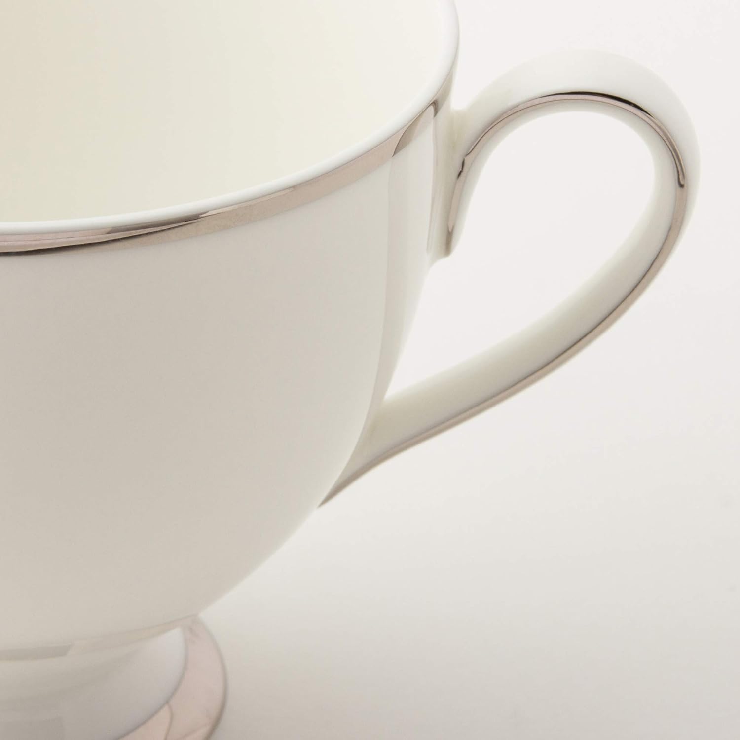 Narumi 51108-2491 Cup Saucer, Professional Style, Platinum, 7.5 fl oz (210 cc), Coffee, Made in Japan