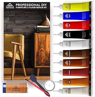 Wood Furniture Repair Kit, Hardwood Laminate Floor Repair Kit, Wood Floor Scratch Repair for Furniture, Wood Putty for Wood Filler - Wood Stain Touch Up, Scratch Remover, Rejuvenate Floor Restorer - coolthings.us