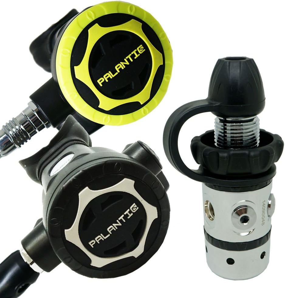 Palantic AS101 DIN Diving Dive Regulator and Octopus Combo