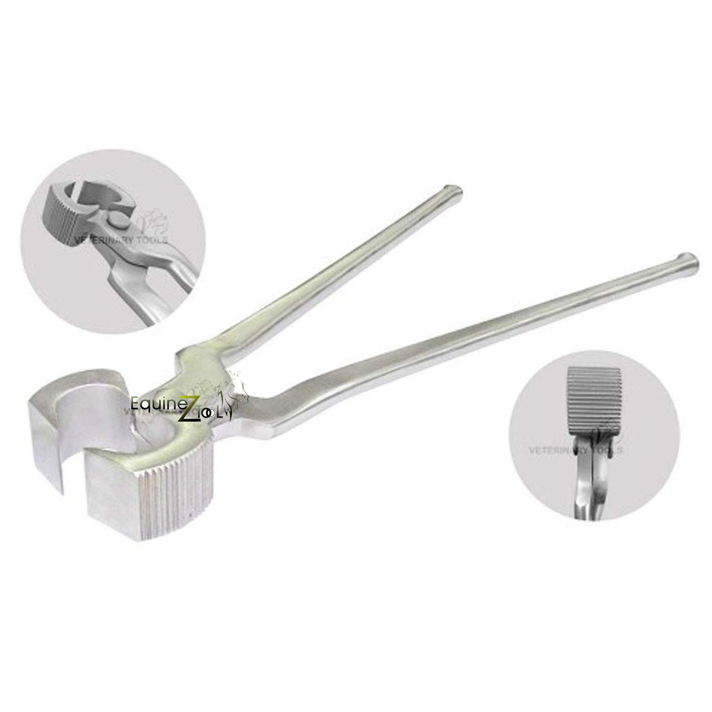 Equinez Tools Horse Shoe Puller/Spreader, 14", Hand Crafted, Stainless