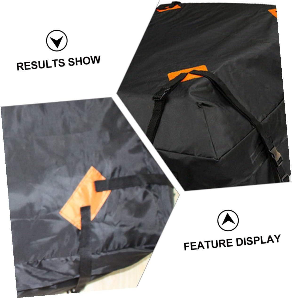 Oxford Car Roof Bag Capacity Vehicle Cargo Holder Protective Luggage Storage Pouch for Outdoor Travel and Road Trips