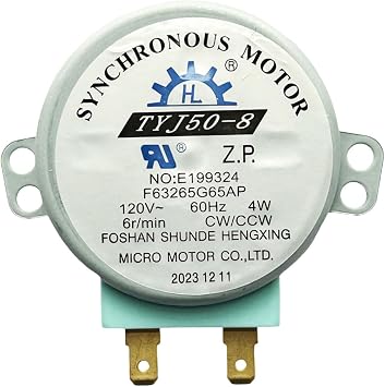 2023 Upgraded Synchronous Motor TYJ50-8, F63265G65AP,