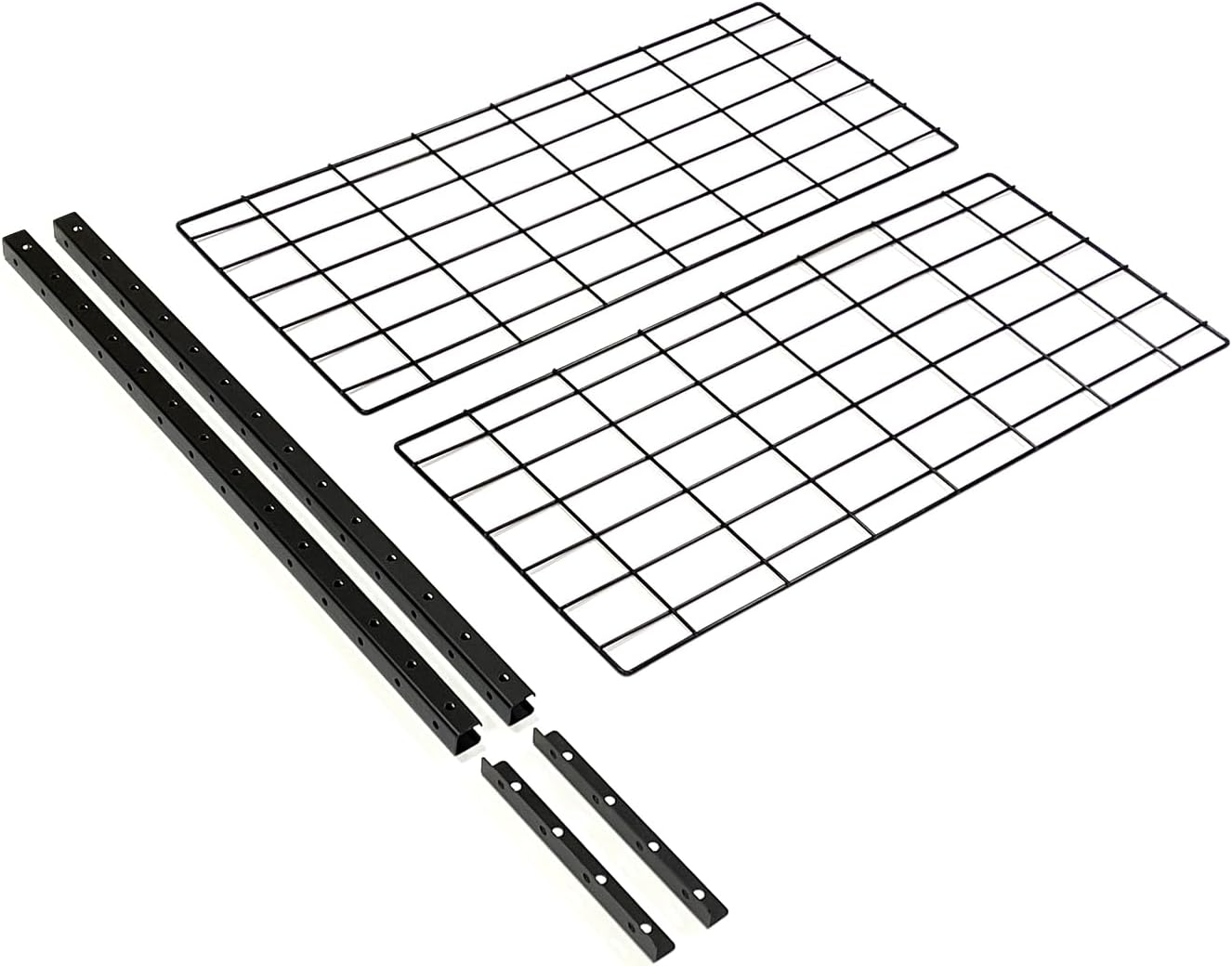 Everbloom Raised Garden Bed Trellis Assembly Kit Heavy Duty Galvanized Powder Coated Stainless Steel 36" L x 33" H T333615K2