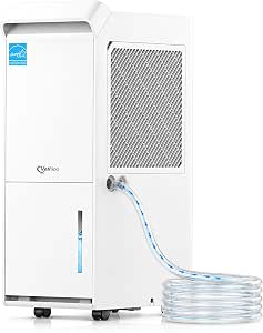 Dehumidifier for Basement, Home and Garage, 100 Pint/Day, 5000 Sq.Ft
