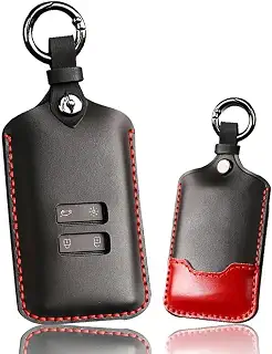 [ontto] ルノー用 スマート キーケース キーカバー かーアクセサリー 耐衝撃 キーホルダー オシャレ 手触りいい 高級 Renault Clio Espace 5 Master Bus Talisman リモコンキー ケース 車用 レザー素材