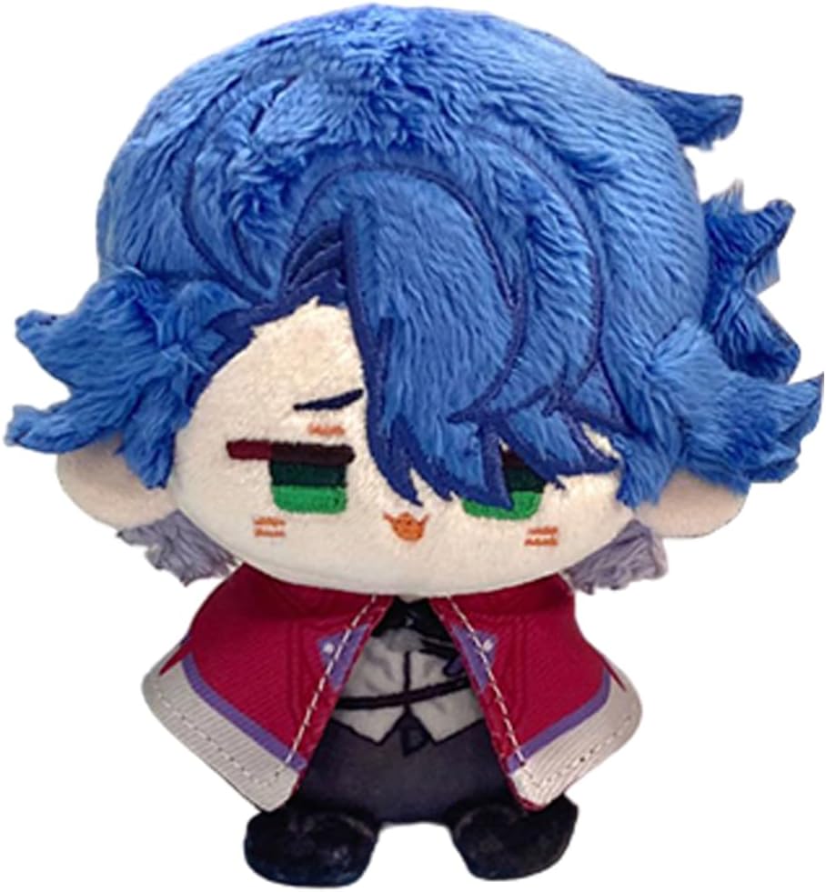 CALEMBOU Anime Plush Keychain, 4" Cute Chibi Plush Figure Key Chain Charms for Backpack, Sampo Plush Gift for HSR Fans (Sampo)