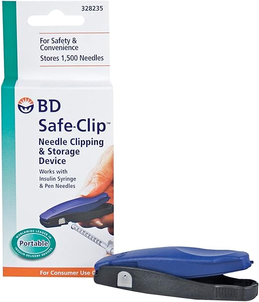 BD SafeClip Needle Clipping and Storage Device, Pack of 6