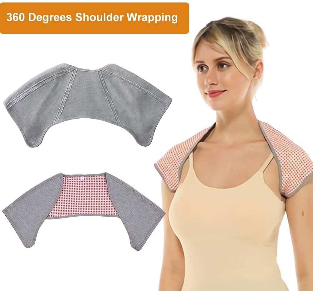 Magic Gel Neck Ice Pack - Reusable Cold Wrap for Neck, Shoulders and Back - Soft and Flexible Freezer Pack for Icing Neck, Shoulder, Upper Body Muscles - Stays Cool for 25 Minutes
