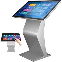 Touch Screen Interactive Kiosk,Stand Inquiry Machine 32Inches-Silver