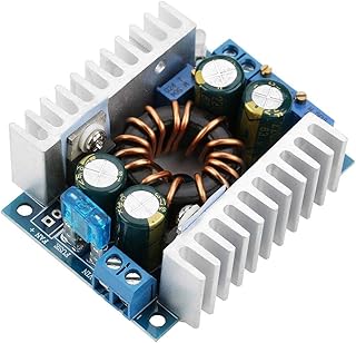 DC Boost Converter, DC-DC Step Up Converter Board 10-32V to 12-60V Voltage Regulator Booster Module Adjustable Voltage Step Up Power Supply Module